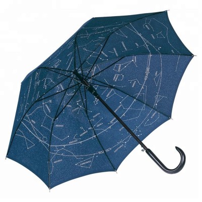 27 inches Big black pongee light cloth wooden umbrella