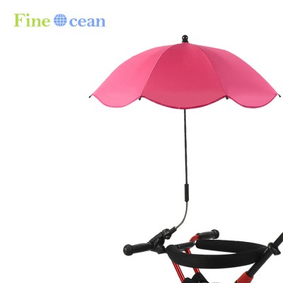 FINE OCEAN UV Sunshade 15" Beach Table Parapluie Umbrella Clamp For Baby