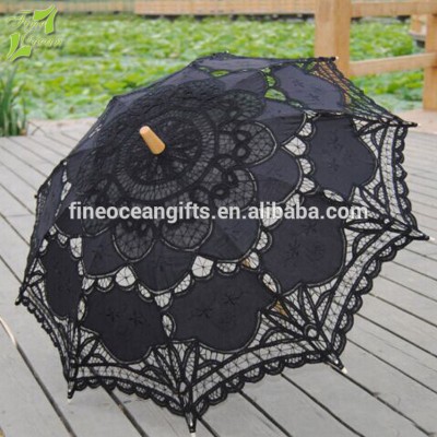 High quality china wedding lace parasol umbrella wholesaler